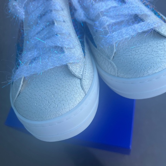 P448 Sneaker new NEWin BOX 37 plaid metallic - Picture 12 of 16